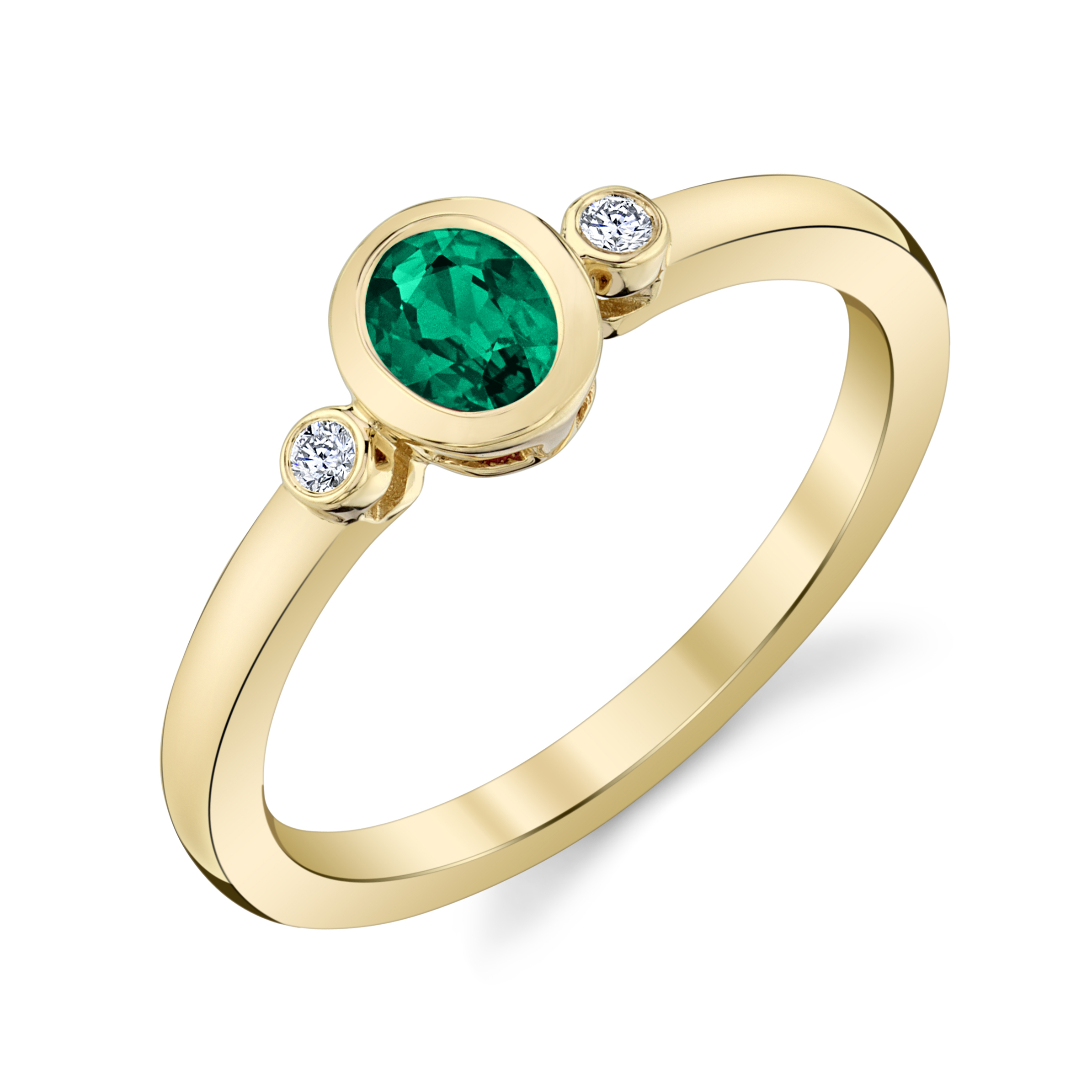 ring to match emerald earrings